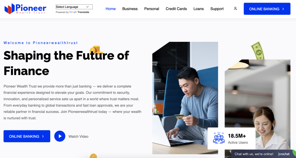Pioneerwealthtrust.net Exposed